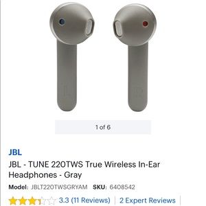 NWT JBL Wireless Headphones